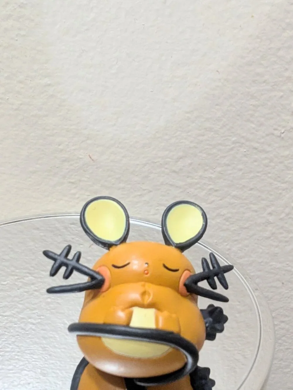 Pokemon Dedenne Oyasumi Friends XY Sleeping Mini Figure 2013 Japan Takara Tomy